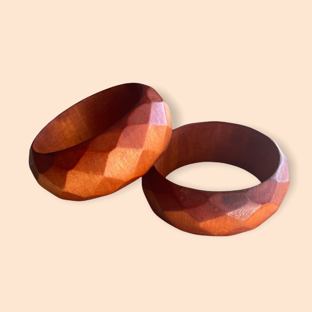 Vintage Wooden Bracelets